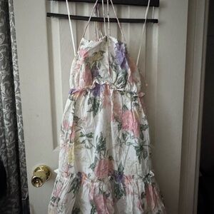 Floral Halter Dress Women’s Summer US size SX